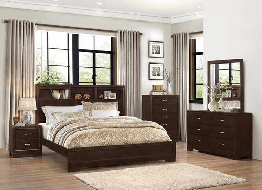 Myco Furniture - Tahoe 6 Piece Queen Bedroom Set in Walnut - TA430-Q-6SET - GreatFurnitureDeal