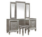 Homelegance - Tamsin Vanity Dresser With Mirror  and Vanity Stool - 1616-15-14