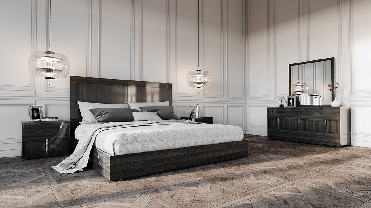 VIG Furniture - Modrest Ari Italian Modern Grey Nightstand - VGACARI-NS