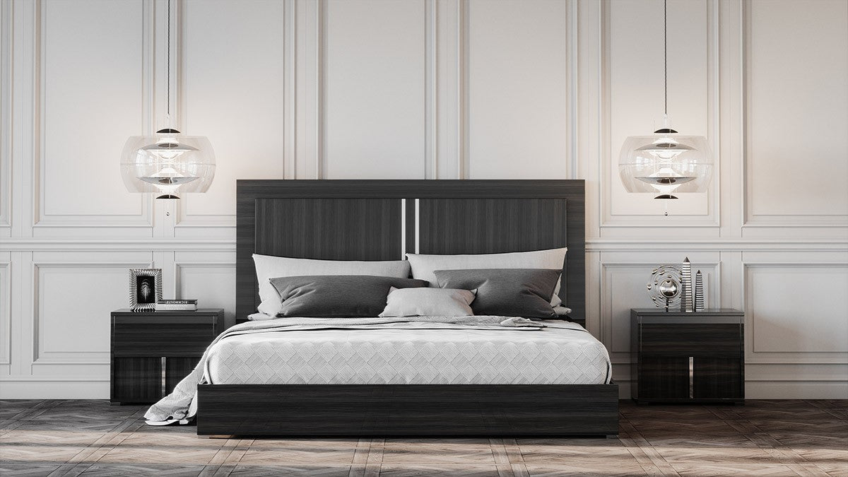 VIG Furniture - Modrest Ari Italian Modern Grey Nightstand - VGACARI-NS - GreatFurnitureDeal