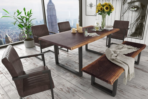 VIG Furniture - Modrest Taylor Large Modern Live Edge Wood Dining Table - VGEDPRO222003-LG - GreatFurnitureDeal