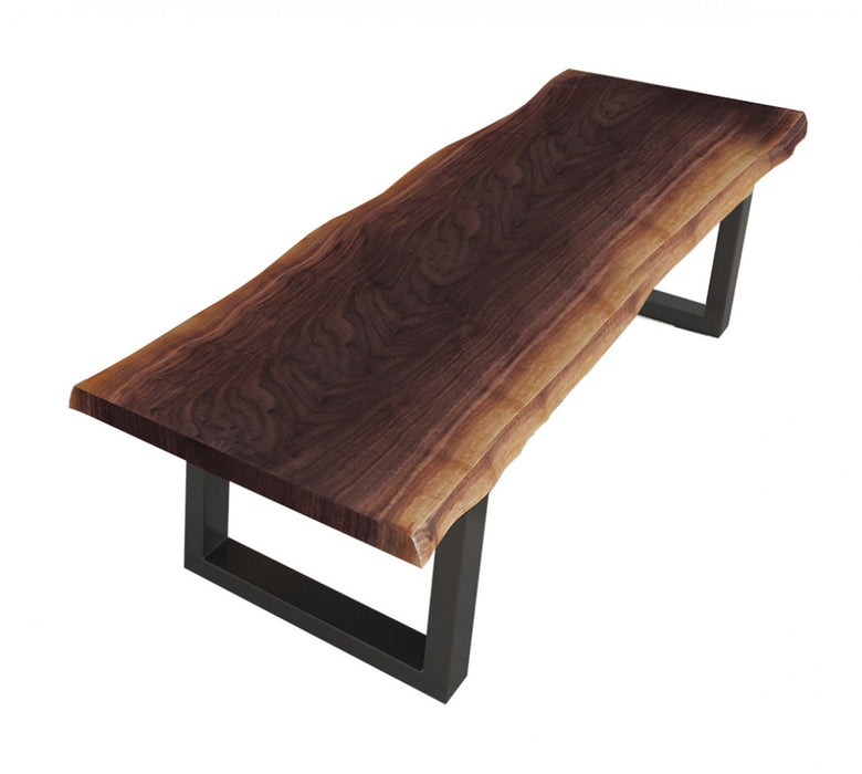 VIG Furniture - Modrest Taylor Modern Live Edge Wood Dining Bench - VGEDPRO220002 - GreatFurnitureDeal