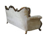 European Furniture - Tiziano Luxury Sofa in Gold & Antique Silver - 38994-S - GreatFurnitureDeal