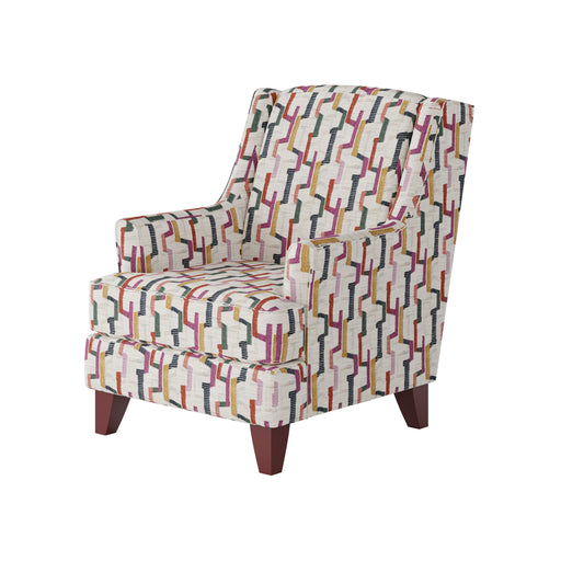 Southern Home Furnishings - Fiddlesticks Confetti Accent Chair in Multi - 260-C Fiddlesticks Confetti - GreatFurnitureDeal