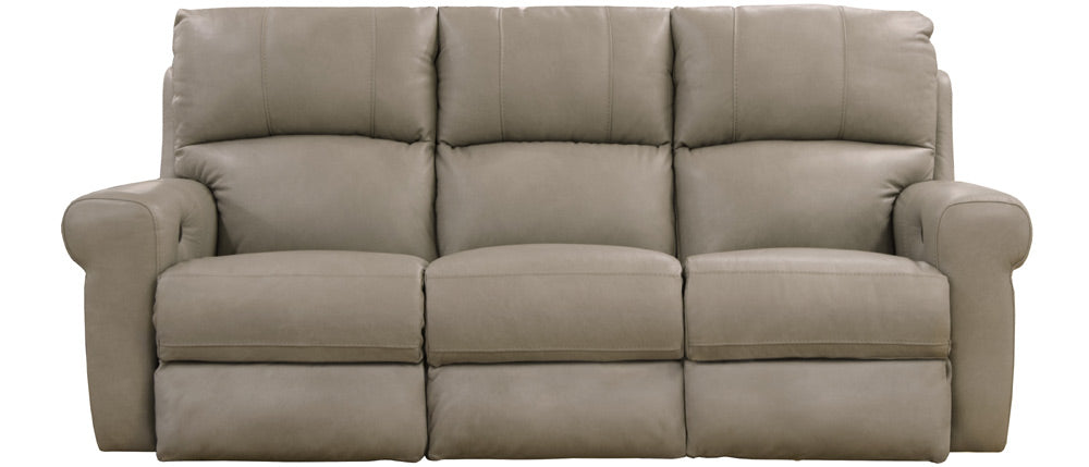 Catnapper - Torretta 2 Piece Power Lay Flat Reclining Sofa Set in Putty - 64571-72-PUTTY