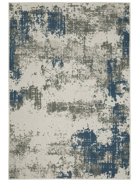 Oriental Weavers - Torrey Beige/ Blue Area Rug - 140H1
