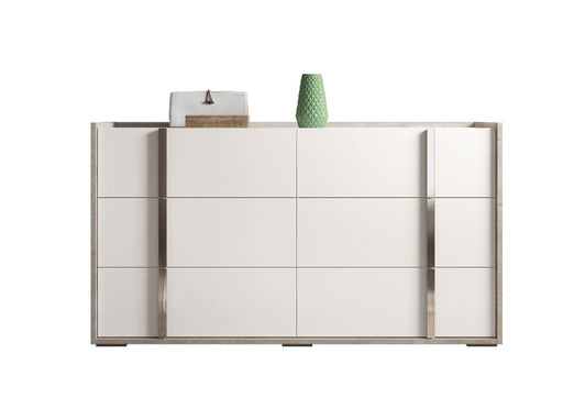 ESF Furniture - Treviso Double Dresser in White - TREVISODDRESSER