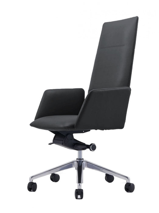 VIG Furniture - Modrest Tricia Modern Black High Back Executive Office Chair - VGFUA1911-BLK-OC - GreatFurnitureDeal