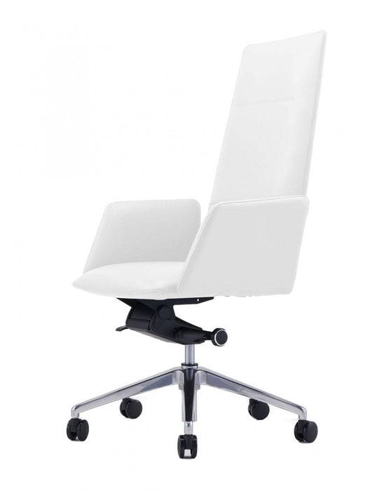VIG Furniture - Modrest Tricia Modern White High Back Executive Office Chair - VGFUA1911-WHT-OC