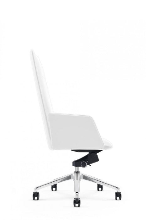VIG Furniture - Modrest Tricia Modern White High Back Executive Office Chair - VGFUA1911-WHT-OC - GreatFurnitureDeal