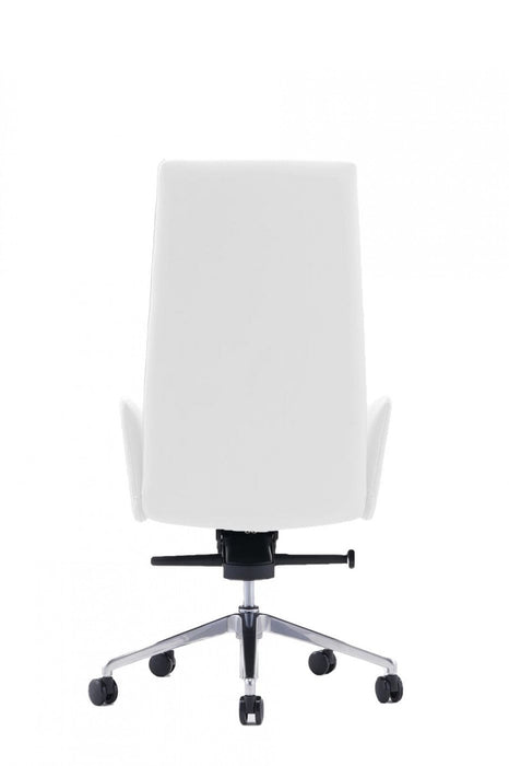 VIG Furniture - Modrest Tricia Modern White High Back Executive Office Chair - VGFUA1911-WHT-OC - GreatFurnitureDeal