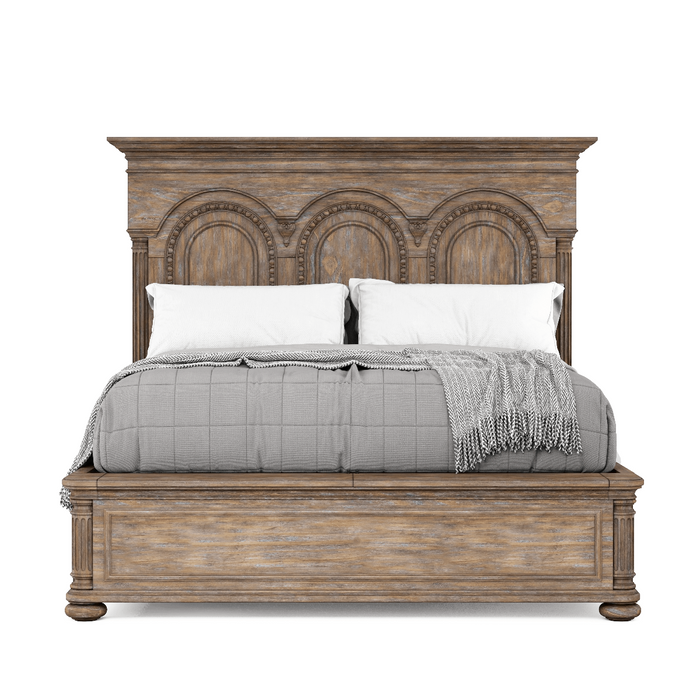 ART Furniture - Architrave 5 Piece Queen Panel Bedroom Set in Almond - 277135-2608-5SET - GreatFurnitureDeal