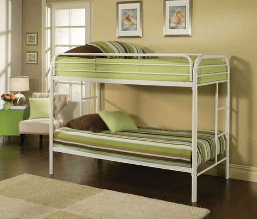 Acme Furniture - Thomas Twin-Twin Bunk Bed - 02188WH - GreatFurnitureDeal