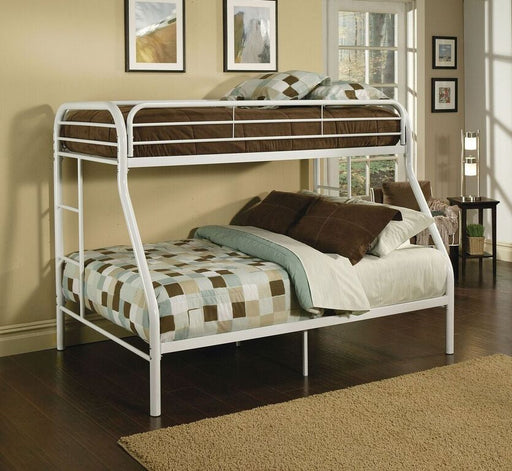 Acme Furniture - Tritan Twin-Full Bunk Bed - 02053WH - GreatFurnitureDeal