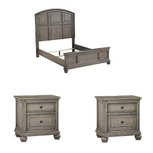 Acme Furniture - Kiran 3 Piece Eastern King Bedroom Set In Gray - 22067EK-3SET - GreatFurnitureDeal