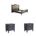 Acme Furniture - House Marchese 3 Piece Queen Bedroom Set in Tobacco - 28900Q-3SET - GreatFurnitureDeal