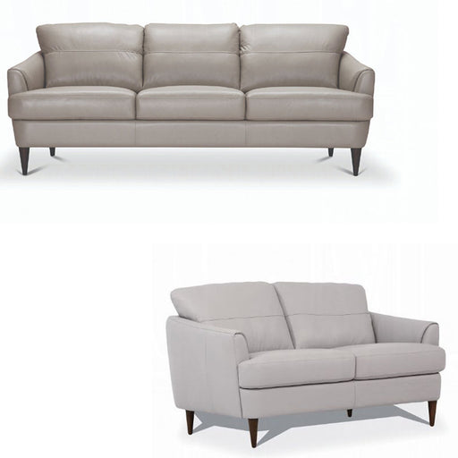 Acme Furniture - Helena 2 Piece Sofa Set in Pearl Gray - 54575-2SET - GreatFurnitureDeal
