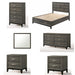 Acme Furniture - Valdemar 6 Piece Eastern King Bedroom Set w-Storage In Weathered Gray - 27057EK-6SET - GreatFurnitureDeal