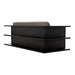 CFC Furniture - Bibliothek Sofa Black - UP177-3 - GreatFurnitureDeal