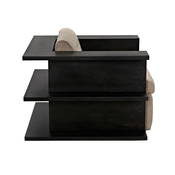 CFC Furniture - Bibliothek Chair Black - UP177