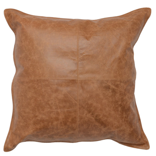 Classic Home Furniture - SLD Leather Pillows Dumont Chestnut (Set of 2) - V180020 - GreatFurnitureDeal