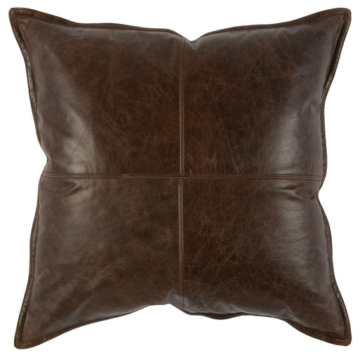 Classic Home Furniture - SLD Leather Parsons Cocoa 22x22 (Set of 2) - V180021 - GreatFurnitureDeal