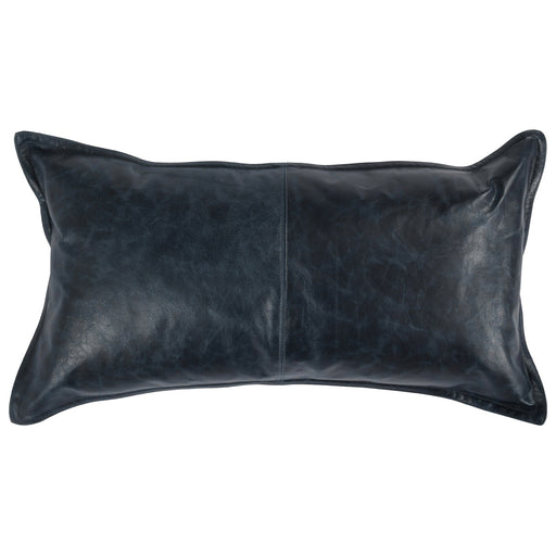 Classic Home Furniture - SLD Leather Pillows Nightfall Blue - V240094 - GreatFurnitureDeal