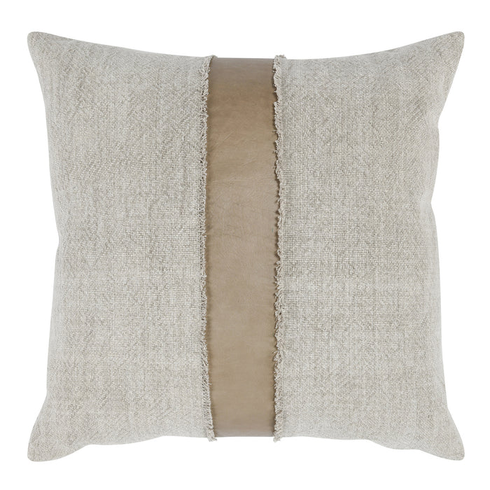 Classic Home Furniture - CH Steam Sandstorm Taupe/Natural 26x26 Pillow (Set of 2) - V250013