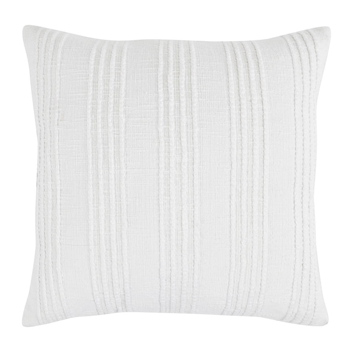 Classic Home Furniture - SLD Gratitude White 22x22 Pillow (Set of 2) - V250071 - GreatFurnitureDeal