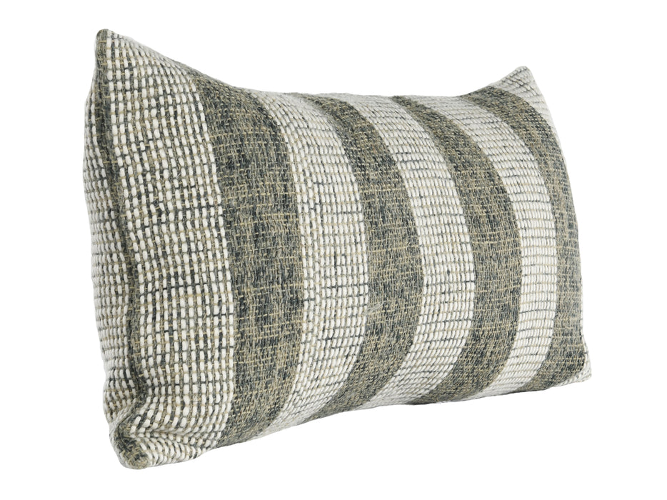 Classic Home Furniture - Heritage Craft Thea Green/Ivory 14x26 Pillow (Set of 2) - V260020