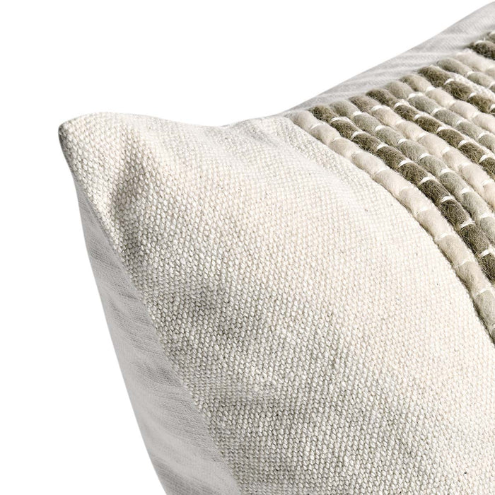 Classic Home Furniture - MP Ambrose Pillows Ivory/Taupe -Set of 2- V270022 - GreatFurnitureDeal