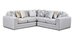 Southern Home Furnishings - Loxley Sectional in Mineral - 7003 21L, 15, 21R Loxley Coconut - GreatFurnitureDeal