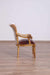 European Furniture - Valentina Arm Chair Set of 2 in Brown - 51955-AC - GreatFurnitureDeal