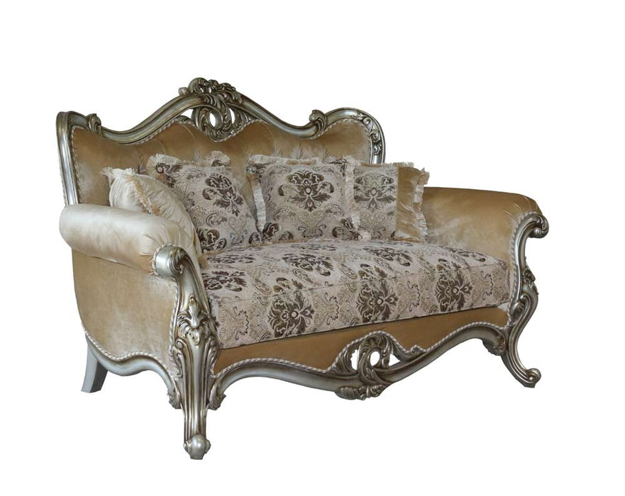European Furniture - Valeria 2 Piece Luxury Sofa Set - 38066-SL - GreatFurnitureDeal
