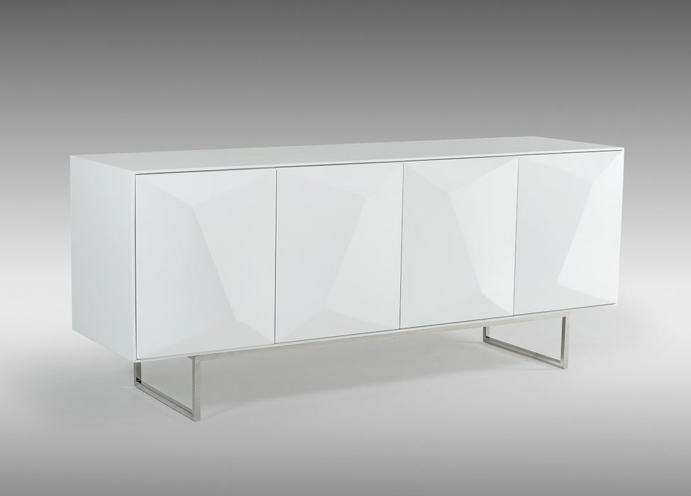 VIG Furniture - G1108 - Modern White Buffet - VGVCG1108-WHT