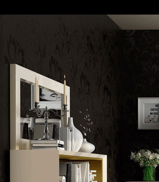 ESF Furniture - Velvet Mirror in Cream - VELVETMIRRORDD - GreatFurnitureDeal