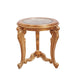 European Furniture - Veronica II 3 Piece Luxury Occasional Table Set in Antique Walnut and Antique Dark Gold leaf - 47078-CT-ET - GreatFurnitureDeal