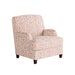 Southern Home Furnishings - Clover Coral Accent Chair - 01-02-C Clover Coral - GreatFurnitureDeal