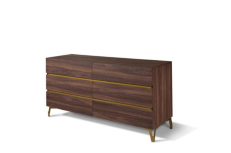 VIG Furniture - Nova Domus Calabria Modern Walnut Dresser - VGACCALABRIA-DRS