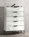 VIG Furniture - Nova Domus Marbella - Italian Modern White Marble Chest - VGACMARBELLA-CHEST - GreatFurnitureDeal