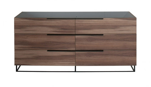 VIG Furniture - Nova Domus Matteo - Modern Italian Walnut Dresser - VGACMATTEO-DRS - GreatFurnitureDeal