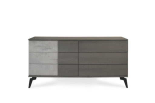 VIG Furniture - Nova Domus Italian Modern Faux Concrete & Grey Dresser - VGACPALERMO-DRS - GreatFurnitureDeal