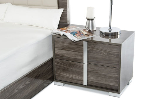 VIG Furniture - Modrest San Marino Modern Grey Nightstand - VGACSANMARINO-NS-GRY - GreatFurnitureDeal