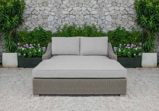 VIG Furniture - Renava Pismo Outdoor Beige Wicker Sunbed - VGATRABD-108-BGE - GreatFurnitureDeal