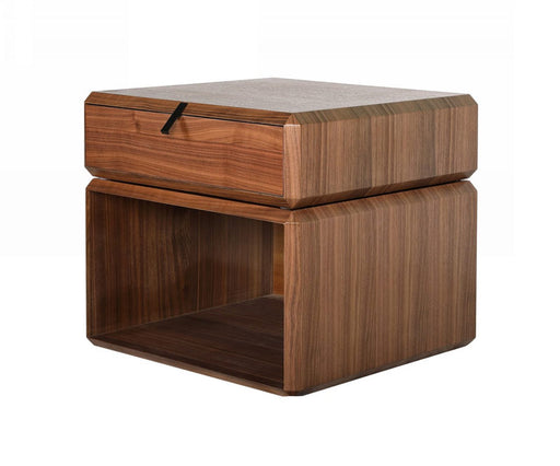 VIG Furniture - Modrest Maceo - Modern End Table - VGBB-BOX300-WAL - GreatFurnitureDeal
