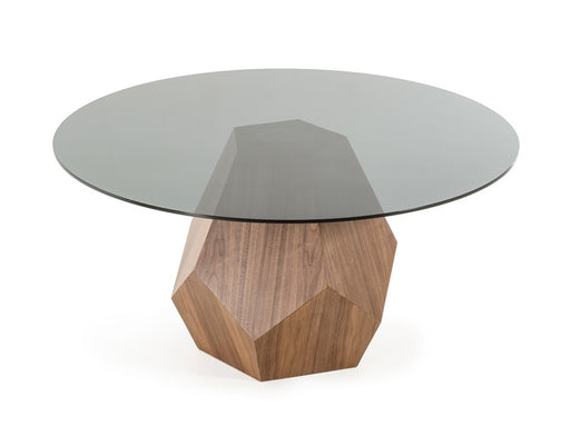 Vig Furniture - Modrest Rackham Modern Walnut Round Dining Table - VGBBMI1501 - GreatFurnitureDeal