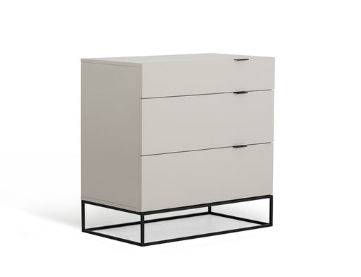VIG Furniture - Modrest Hera 3 Drawer Modern Grey Dresser - VGCNHERA-DRESSER - GreatFurnitureDeal