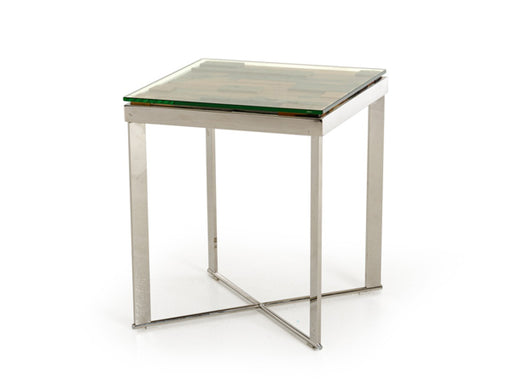 VIG Furniture - Modrest Santiago Modern Rectangular Wood Mosaic End Table - VGEWF1193-1AB - GreatFurnitureDeal
