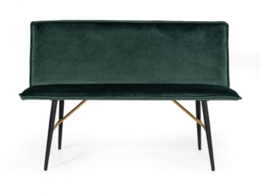 VIG Furniture - Modrest Billy Modern Green Velvet Dining Bench - VGDWJ1899