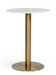 VIG Furniture - Modrest Fairway - Glam White Marble and Brushed Gold Bar Table - VGEUMC-6931BT - GreatFurnitureDeal
